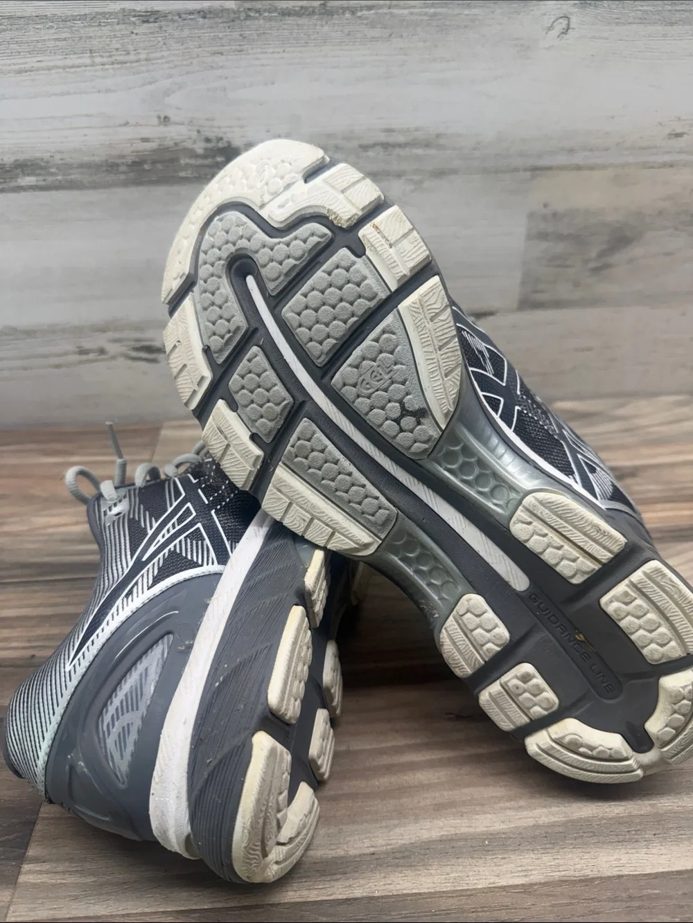 ASICS Men's Gel Nimbus 19 Running Shoes Size 11.5 Gray, T702N